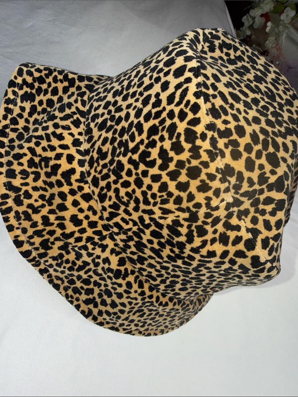 August Hats Leopard Print Bucket Hat